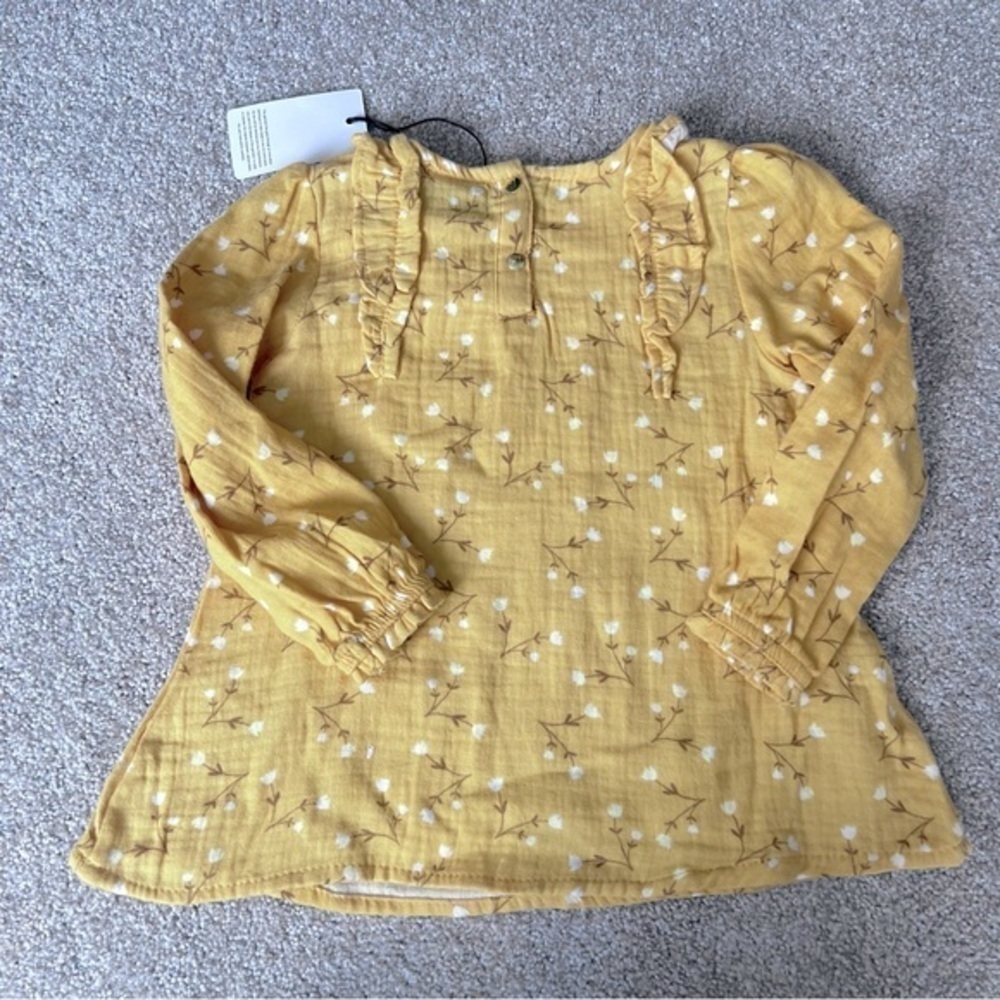 💚 NWT 7 For All Mankind girls 3T top - Picture 2 of 7